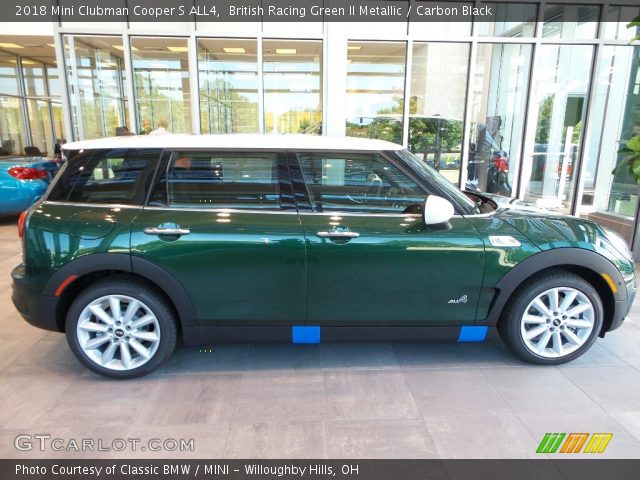 2018 Mini Clubman Cooper S ALL4 in British Racing Green II Metallic