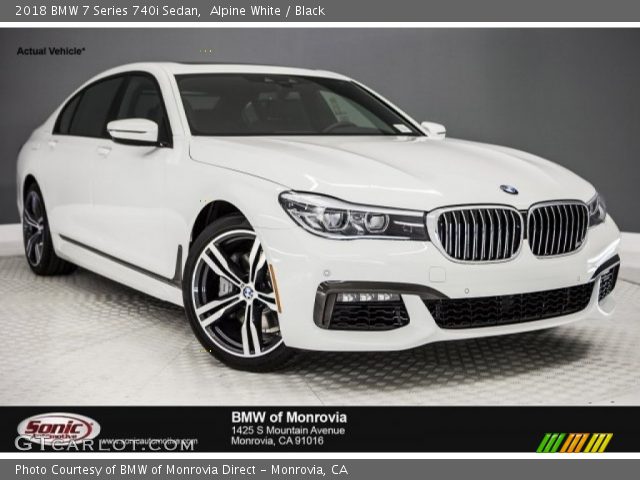 2018 BMW 7 Series 740i Sedan in Alpine White