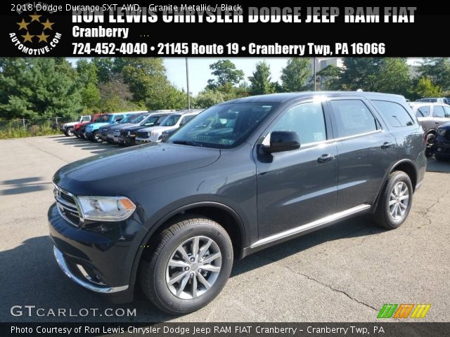 2018 Dodge Durango SXT AWD in Granite Metallic