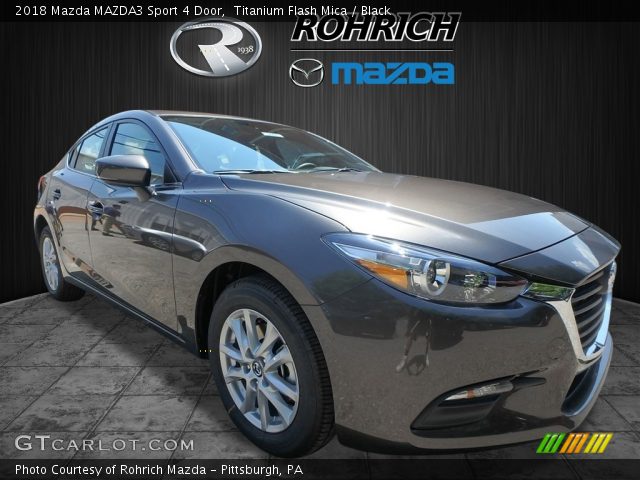 2018 Mazda MAZDA3 Sport 4 Door in Titanium Flash Mica