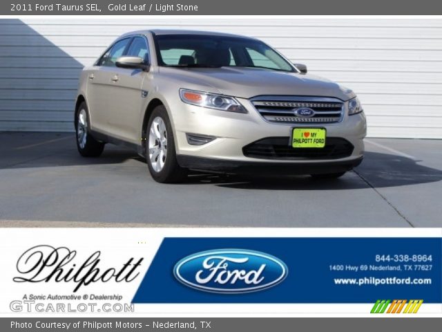 2011 Ford Taurus SEL in Gold Leaf