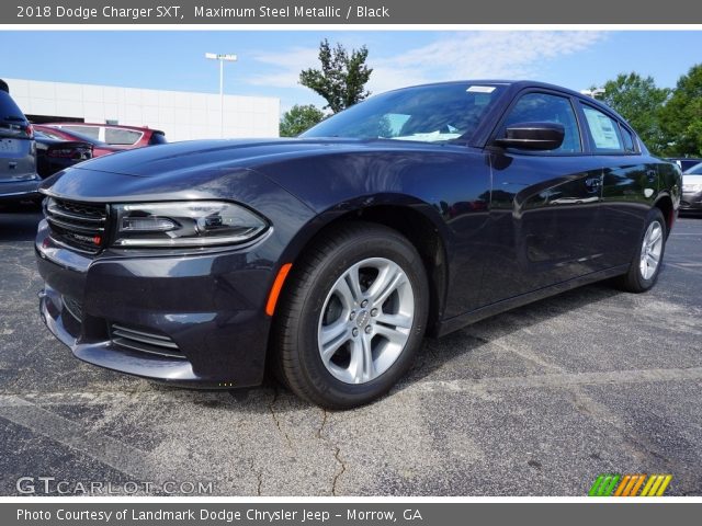 2018 Dodge Charger SXT in Maximum Steel Metallic