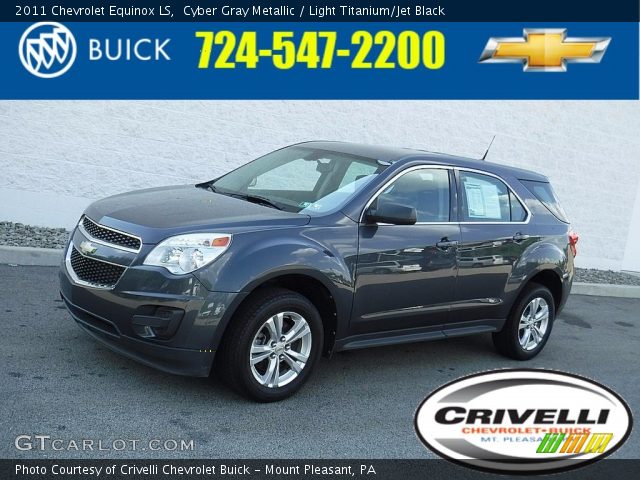 2011 Chevrolet Equinox LS in Cyber Gray Metallic