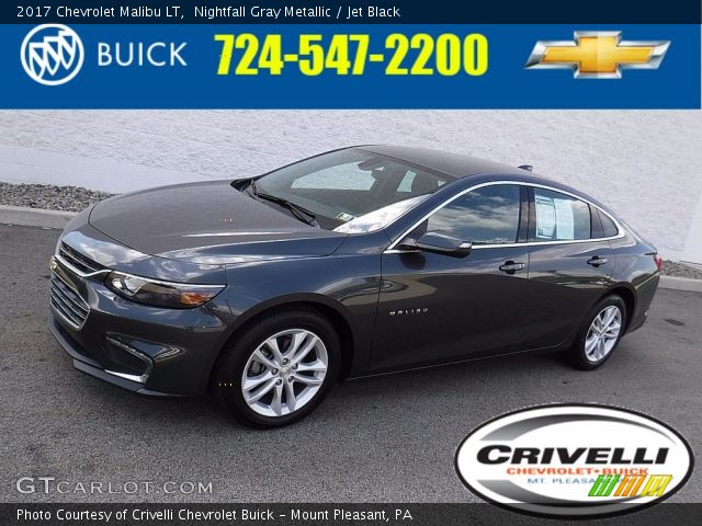 2017 Chevrolet Malibu LT in Nightfall Gray Metallic