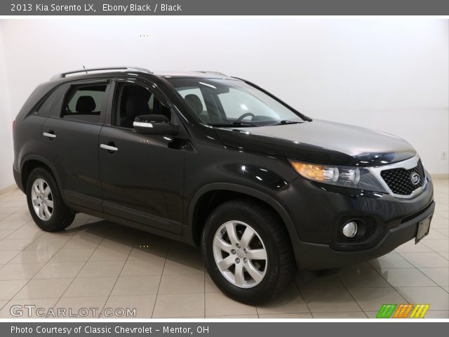 2013 Kia Sorento LX in Ebony Black