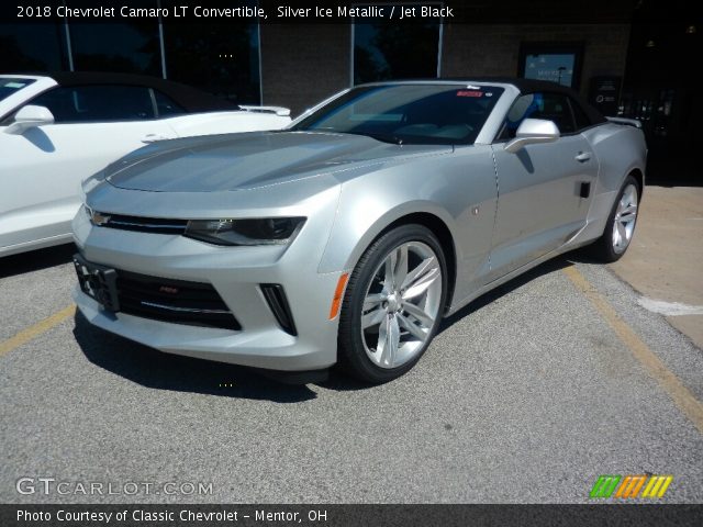 2018 Chevrolet Camaro LT Convertible in Silver Ice Metallic