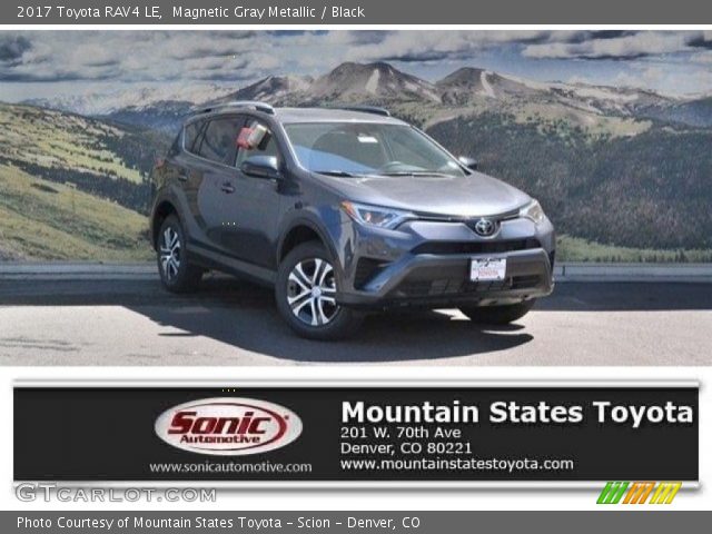 2017 Toyota RAV4 LE in Magnetic Gray Metallic