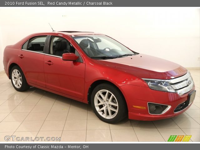 2010 Ford Fusion SEL in Red Candy Metallic