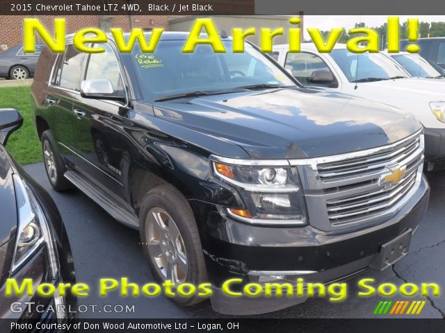 2015 Chevrolet Tahoe LTZ 4WD in Black