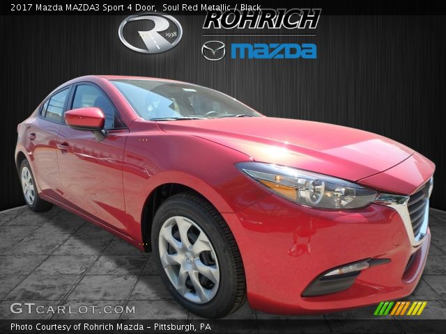 2017 Mazda MAZDA3 Sport 4 Door in Soul Red Metallic