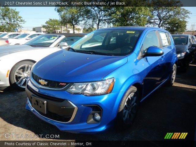 2017 Chevrolet Sonic LT Hatchback in Kinetic Blue Metallic