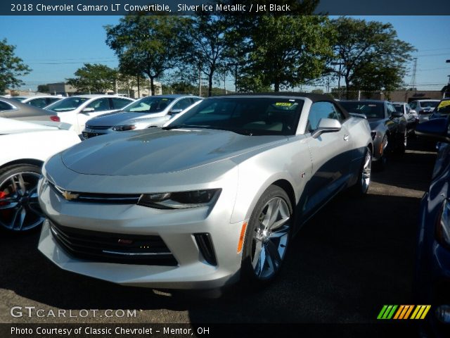 2018 Chevrolet Camaro LT Convertible in Silver Ice Metallic