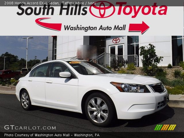2008 Honda Accord EX-L Sedan in Taffeta White
