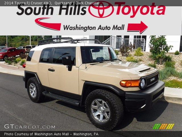 2014 Toyota FJ Cruiser 4WD in Quicksand