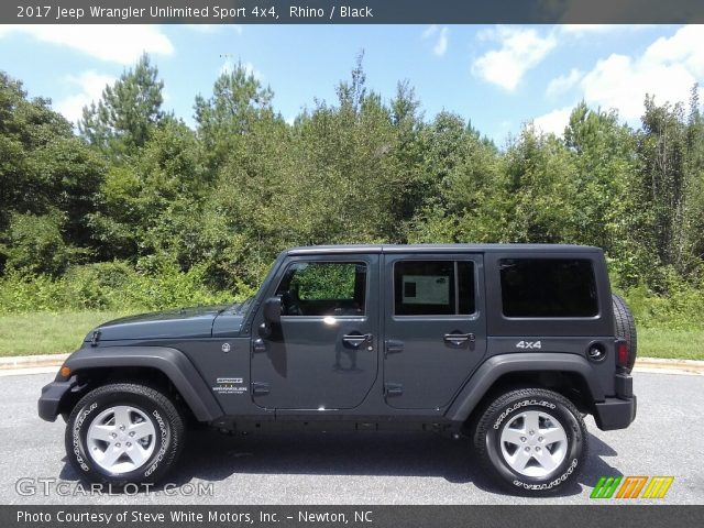 2017 Jeep Wrangler Unlimited Sport 4x4 in Rhino