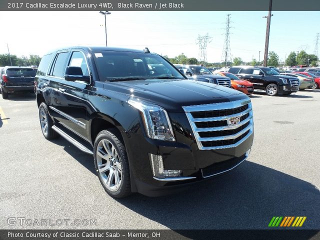 2017 Cadillac Escalade Luxury 4WD in Black Raven
