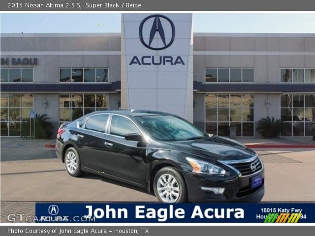 2015 Nissan Altima 2.5 S in Super Black