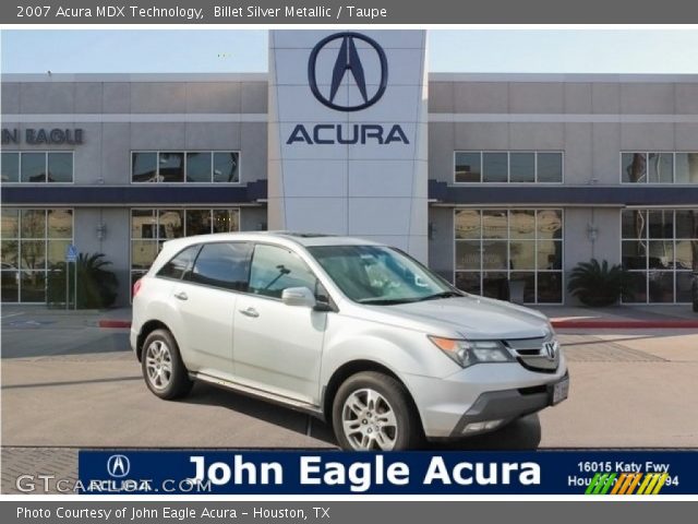 2007 Acura MDX Technology in Billet Silver Metallic