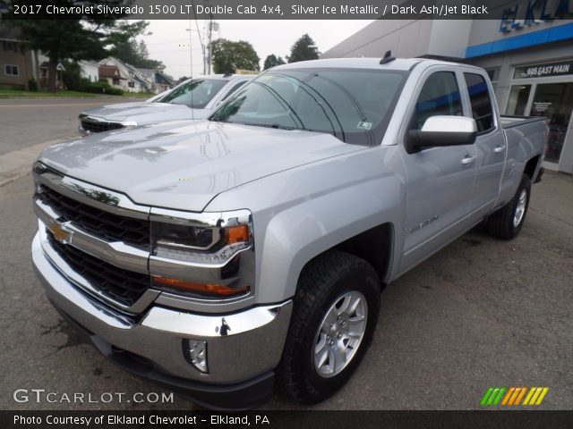 2017 Chevrolet Silverado 1500 LT Double Cab 4x4 in Silver Ice Metallic