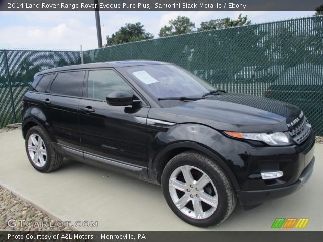 2014 Land Rover Range Rover Evoque Pure Plus in Santorini Black Metallic