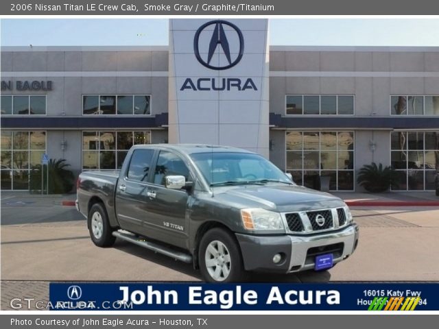 2006 Nissan Titan LE Crew Cab in Smoke Gray