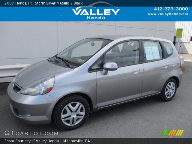 2007 Honda Fit  in Storm Silver Metallic