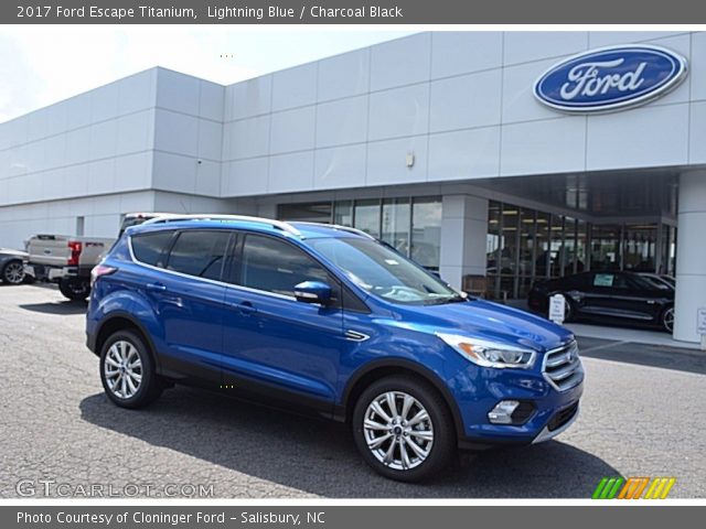2017 Ford Escape Titanium in Lightning Blue