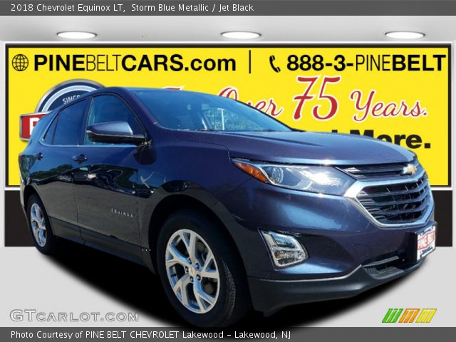 2018 Chevrolet Equinox LT in Storm Blue Metallic