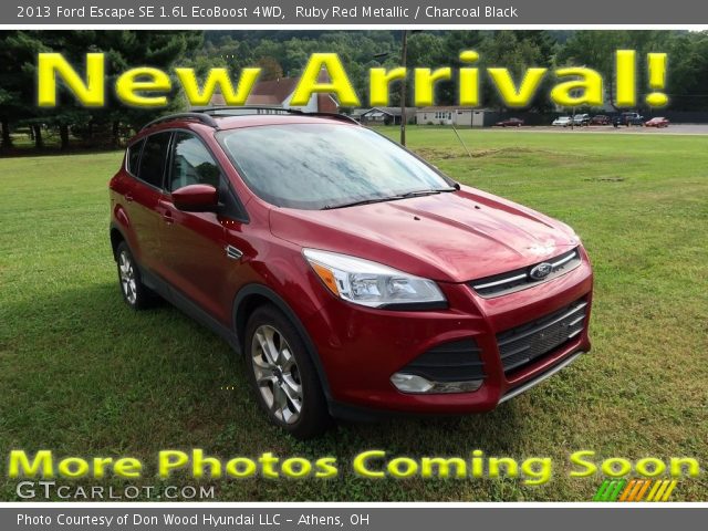 2013 Ford Escape SE 1.6L EcoBoost 4WD in Ruby Red Metallic