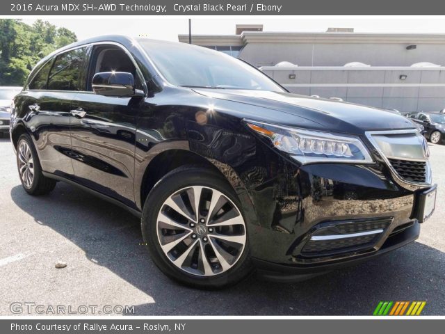 2016 Acura MDX SH-AWD Technology in Crystal Black Pearl