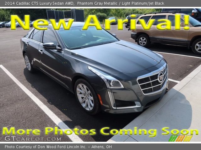 2014 Cadillac CTS Luxury Sedan AWD in Phantom Gray Metallic