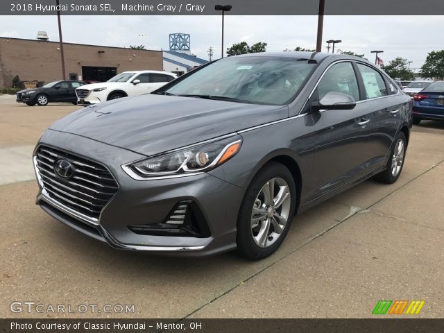 2018 Hyundai Sonata SEL in Machine Gray