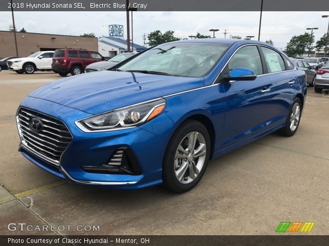 2018 Hyundai Sonata SEL in Electric Blue