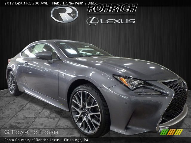 2017 Lexus RC 300 AWD in Nebula Gray Pearl