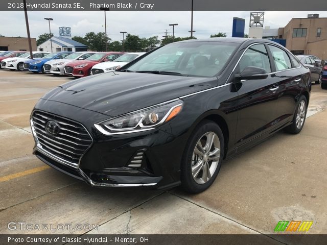 2018 Hyundai Sonata SEL in Phantom Black