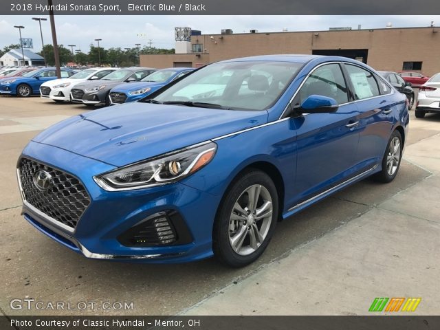 2018 Hyundai Sonata Sport in Electric Blue
