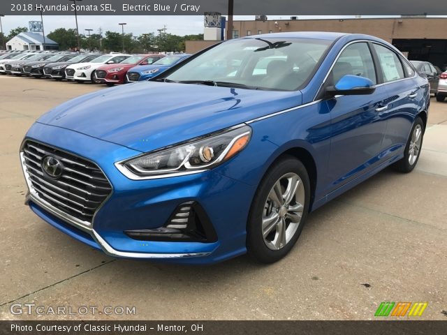 2018 Hyundai Sonata SEL in Electric Blue