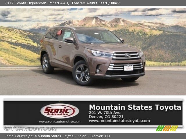 2017 Toyota Highlander Limited AWD in Toasted Walnut Pearl