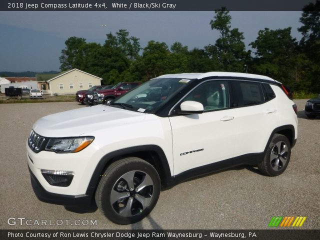 2018 Jeep Compass Latitude 4x4 in White