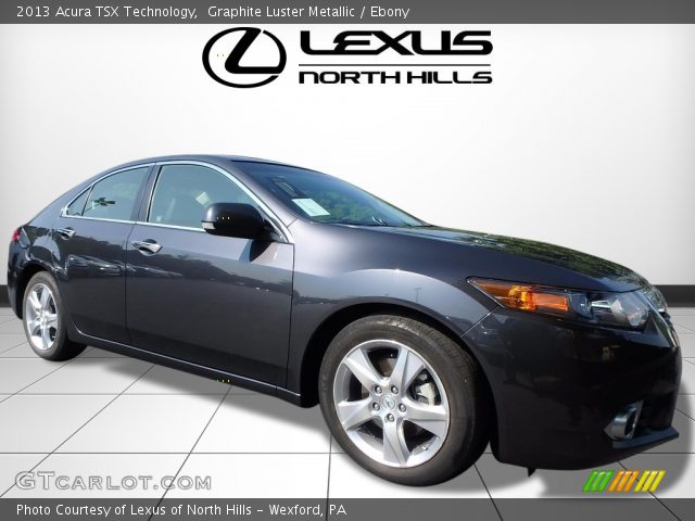 2013 Acura TSX Technology in Graphite Luster Metallic