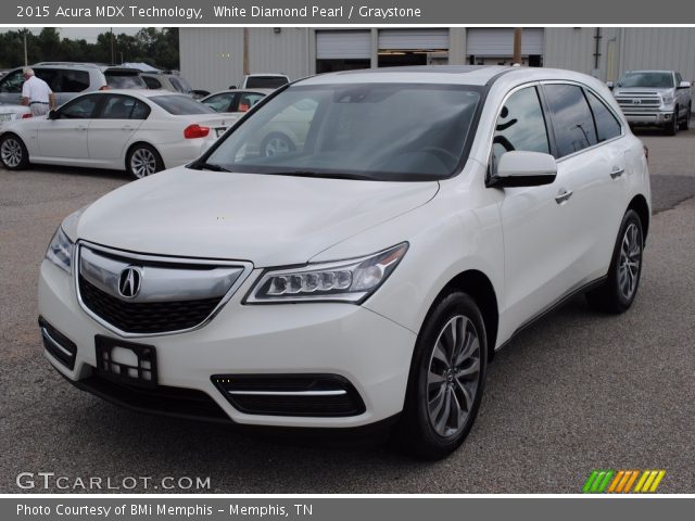 2015 Acura MDX Technology in White Diamond Pearl