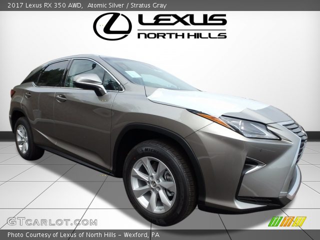 2017 Lexus RX 350 AWD in Atomic Silver