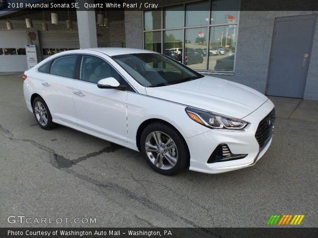 2018 Hyundai Sonata SE in Quartz White Pearl