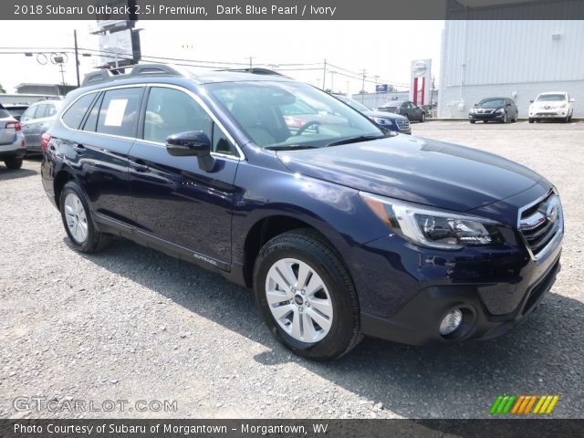 2018 Subaru Outback 2.5i Premium in Dark Blue Pearl