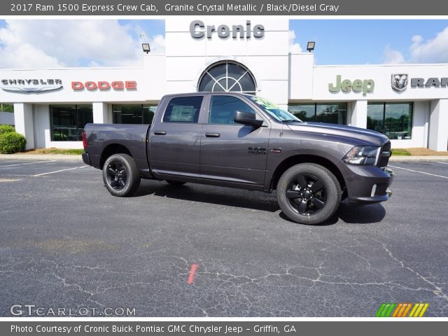 2017 Ram 1500 Express Crew Cab in Granite Crystal Metallic