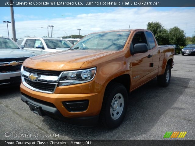 2017 Chevrolet Colorado WT Extended Cab in Burning Hot Metallic