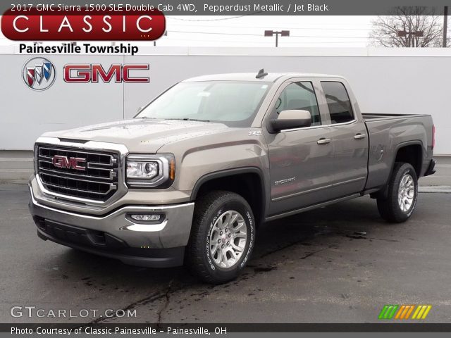 2017 GMC Sierra 1500 SLE Double Cab 4WD in Pepperdust Metallic