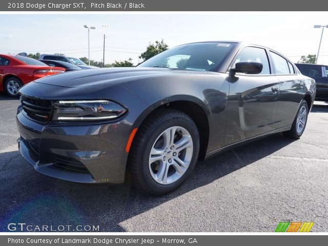 2018 Dodge Charger SXT in Pitch Black