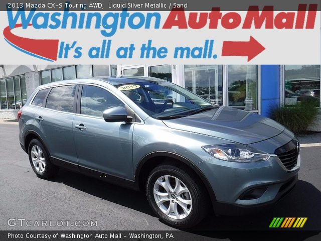 2013 Mazda CX-9 Touring AWD in Liquid Silver Metallic