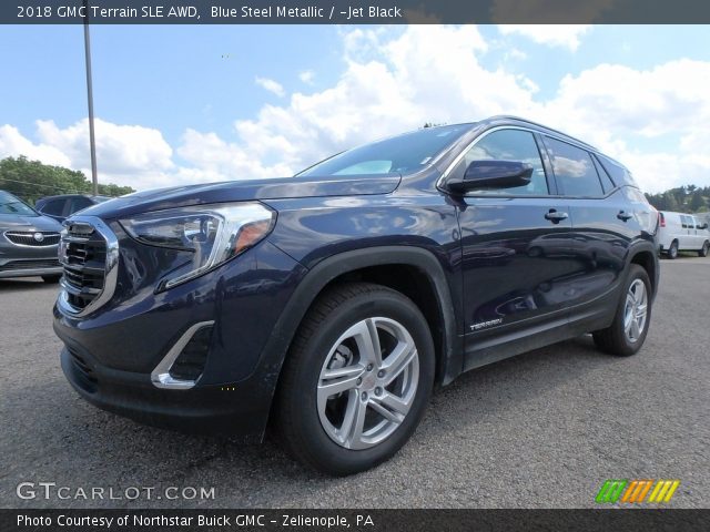 2018 GMC Terrain SLE AWD in Blue Steel Metallic